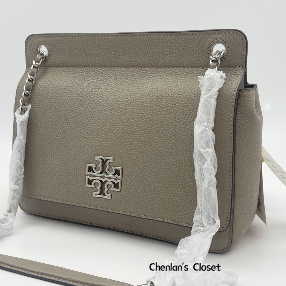 🦋✨NeW! Tory Burch Britten Flap Shoulder Bag - Picture 3 of 15